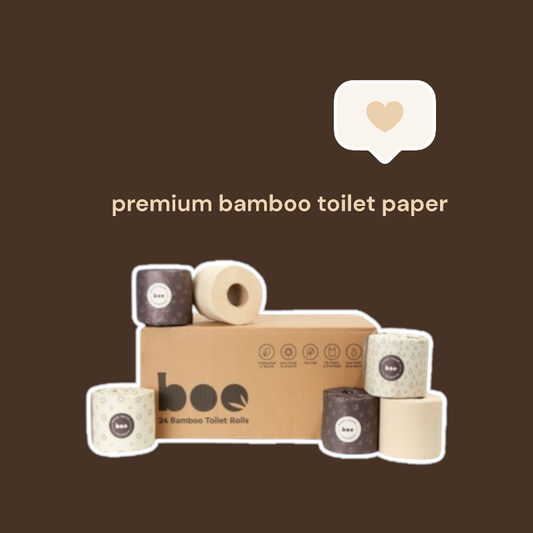 48 x extra long bamboo toilet rolls